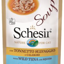 Schesir Cat Soup Wild Tuna and Squids
