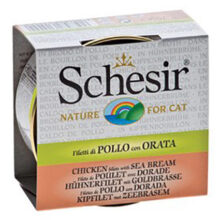 Schesir Cat Broth Chicken & Sea Bream