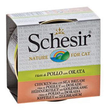 Schesir Cat Broth Chicken & Sea Bream