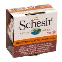 Schesir Cat Broth Nat. Tuna & Salmon