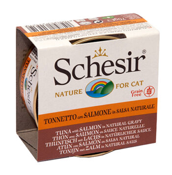 Schesir Cat Broth Nat. Tuna & Salmon