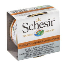 Schesir Cat Broth Nat. Tuna & Seabass