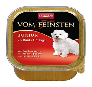 Feinsten Dog Junior Rund + Gevogelte