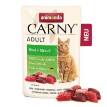 Carny Pouch Rund/Struisvogel