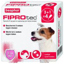 FiproTec Dog 2-10 kg. 3+1