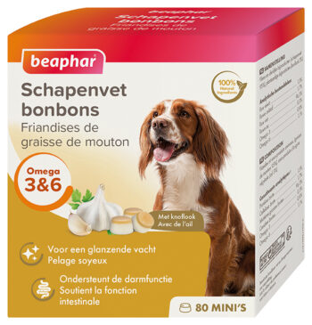 Schapenvet Bonbons+Mini Knoflook