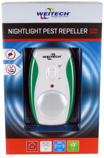 Pest Repeller 90 m2 Alleen voor stopcontact Nightlight