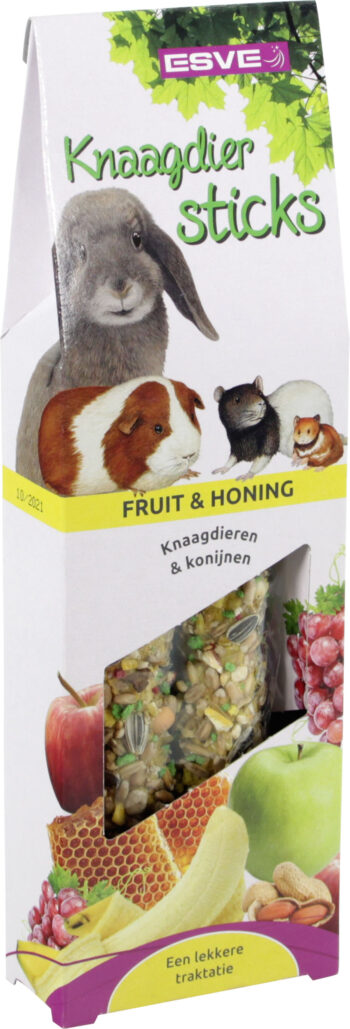 Knaagdiersticks Fruit en Honing