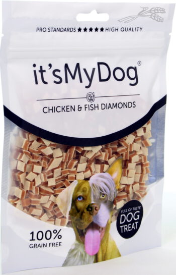 it's My Dog Chicken & Fish Diamonds