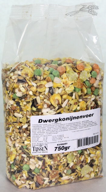 Dwergkonijnenvoer