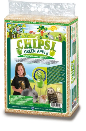 Chipsi Houtvezel Green Apple