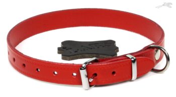 Halsband Croupon Rood