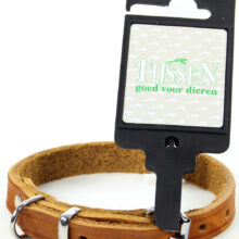 Halsband Vetleer Cognac