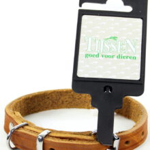Halsband Vetleer Cognac