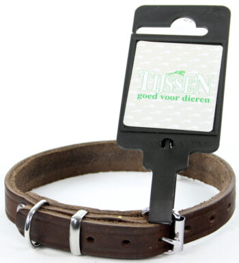 Halsband Vetleer Bruin
