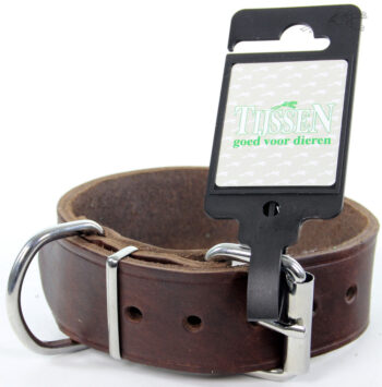 Halsband Vetleer Bruin