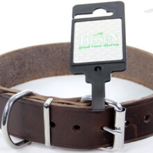 Halsband Vetleer Bruin