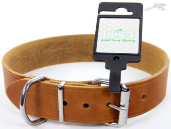Halsband Vetleer Cognac