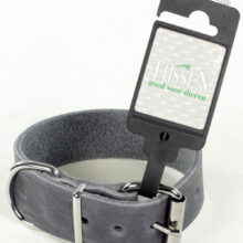 Halsband Vetleer Grijs
