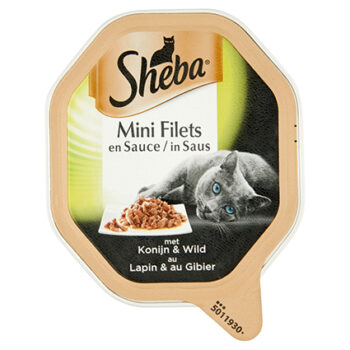 Sheba Selection Konijn/Wild Saus