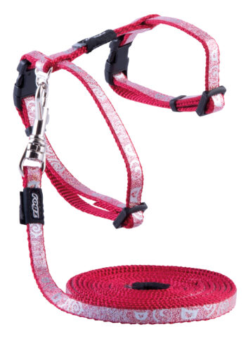 Sparklecat Tuig+Lijn Dark Red