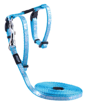 Sparklecat Tuig+Lijn Turquoise