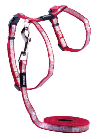 Sparklecat Tuig+Lijn Dark Red