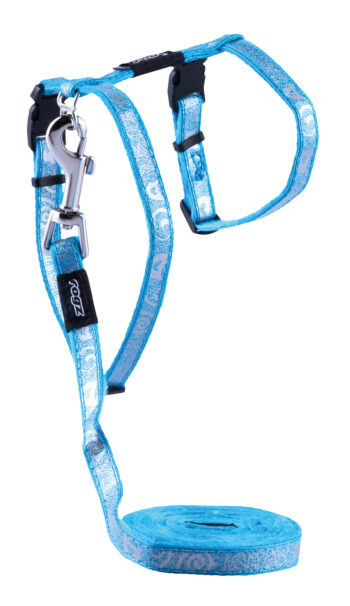 Sparklecat Tuig+Lijn Turquoise