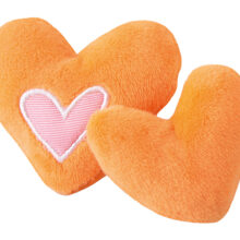 Rogz Catnip Hearts Orange