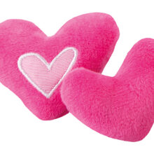 Rogz Catnip Hearts Pink