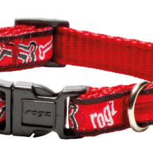 Jelly Halsband Red Rogz Bone