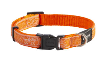 Jelly Halsband Orange Doodle-Orange