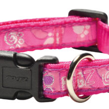 Scooter Halsband Pink Paw