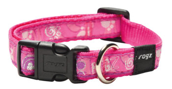 Scooter Halsband Pink Paw