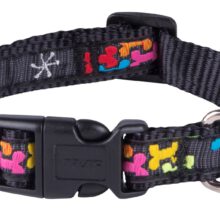 Scooter Halsband Multi Bone Black