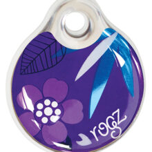 RogZ ID Tag Large Purple Forest