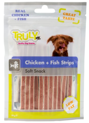 Truly Snacks Dog Chicken+Fish Strips