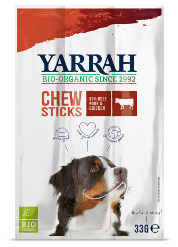 Yarrah Hond Kauwsticks Bio