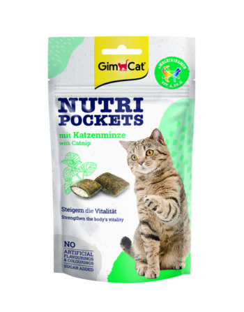 GimCat Nutri Pockets Kattenkruid + Multi Vitamine