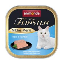 Feinsten Cat Mild Menu Kalkoen+Forel