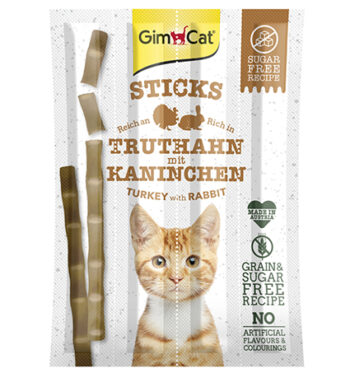 Gimcat Sticks Kalkoen & Konijn