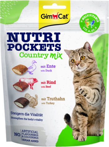 GimCat Nutri Pockets Country-Mix