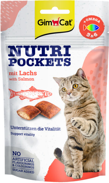 GimCat Nutri Pockets Zalm