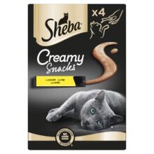 Sheba Creamy Snacks Kip 4-pack