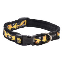 Fashion Halsband S Leopard Bone