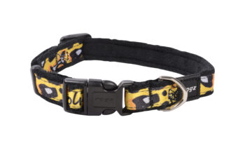 Fashion Halsband M Leopard Bone