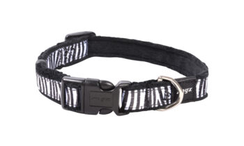 Fashion Halsband M Zebra