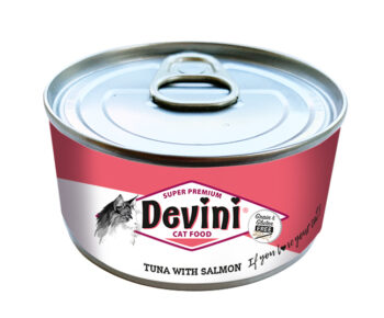 Devini Cat Tuna With Salmon