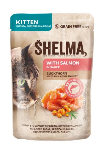 Shelma Pouch Fillets Kittens Salmon/Buckthorn