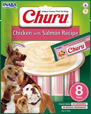 Inaba Dog Churu Chicken With Salmon